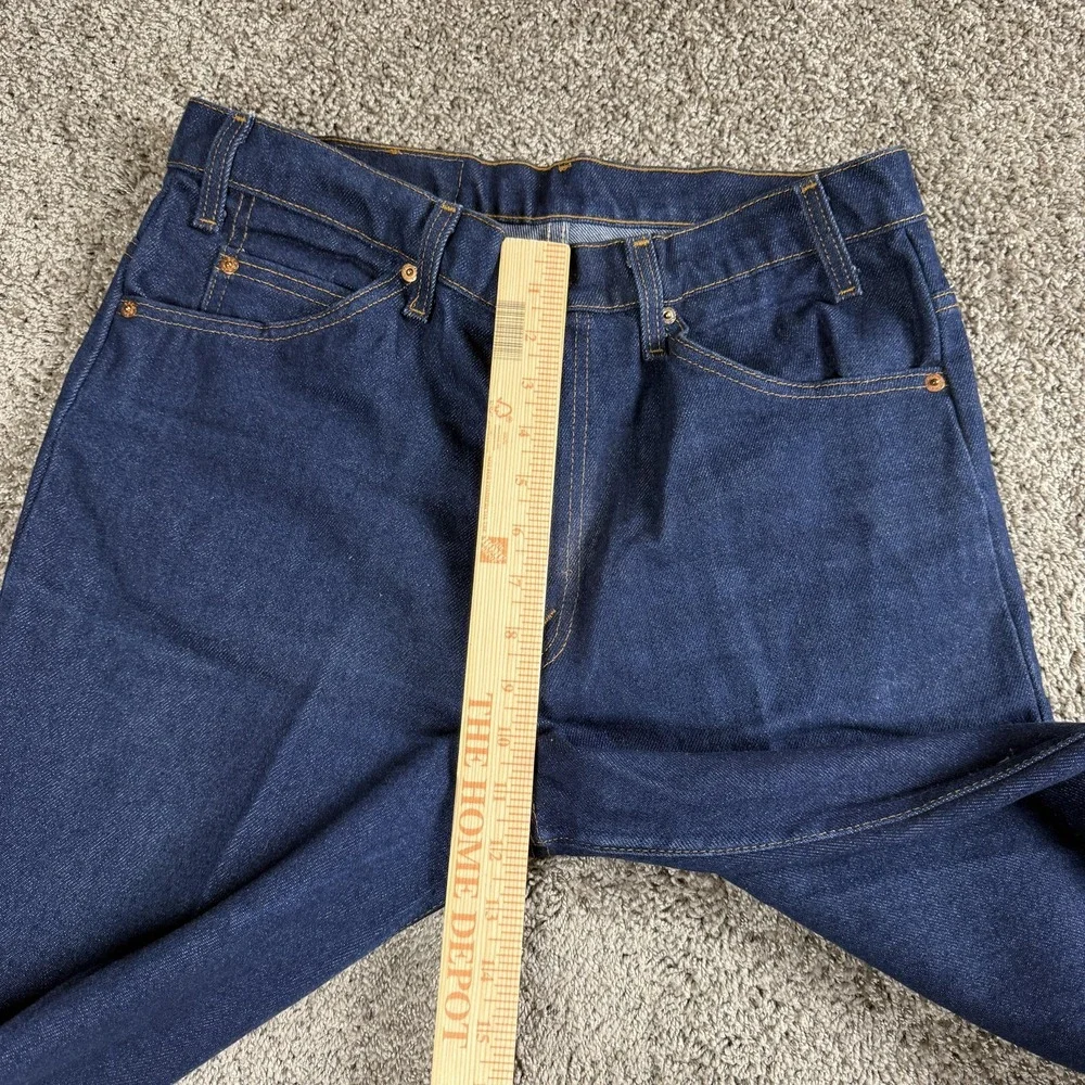 VTG 80s Levis 20508 Mens Jeans 34x30 Straight Leg Orange Tab Made USA Denim‎